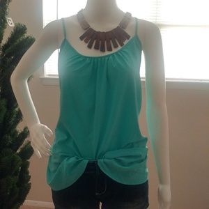 Turquoise camisole